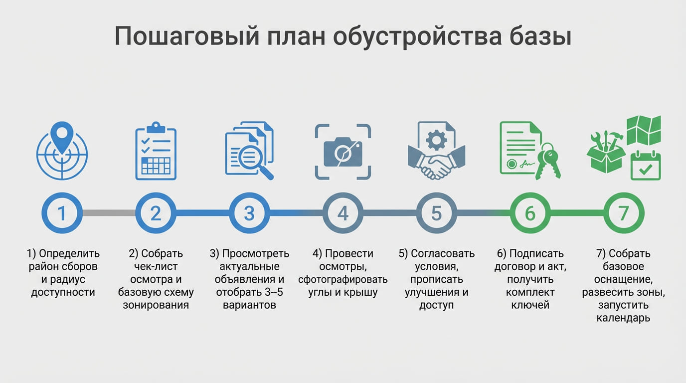 пошаговый план обустройства